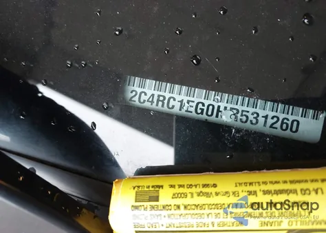 2017 Chrysler Pacifica Touring-L Plus из США, поврежденный, VIN 2C4RC1EG0HR531260